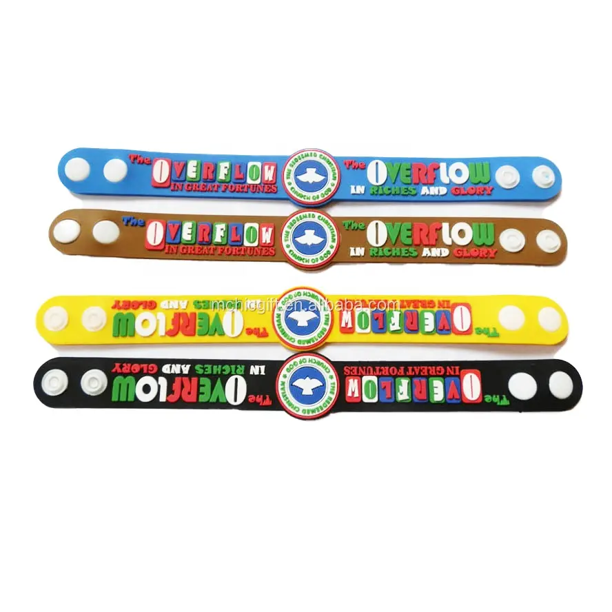 Pulseras Slap para niños, favores de fiesta personalizados, pulseras a presión, pulseras de vinilo para niños, paquete de banda, juguetes a granel, premios