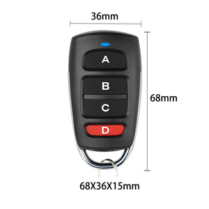 433MHz Cloning Remote Control Duplicator Electric Garage Gate Remote Control 433.92 MHz <strong>Command</strong> KEY FOB Fixed <strong>Code</strong> Gate Control