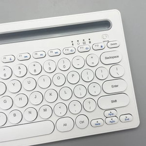 Factory Price 2.4G Wireless BT <strong>Keyboard</strong> with Cradle <strong>Mini</strong> Computer <strong>Keyboard</strong> Portable PC Keypad Phone Holder BT-008 - Product Image 2