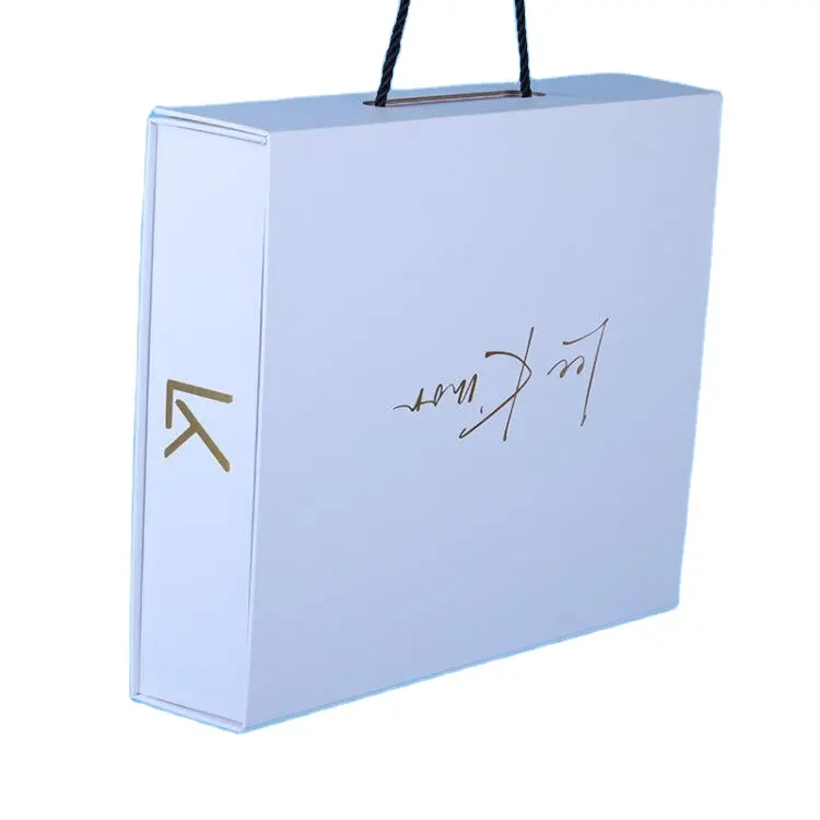 Bufanda de seda con logotipo personalizado, sombrero de béisbol c a p, imán blanco, papel duro, regalo, embalaje de disfraces, cajas plegables con mango