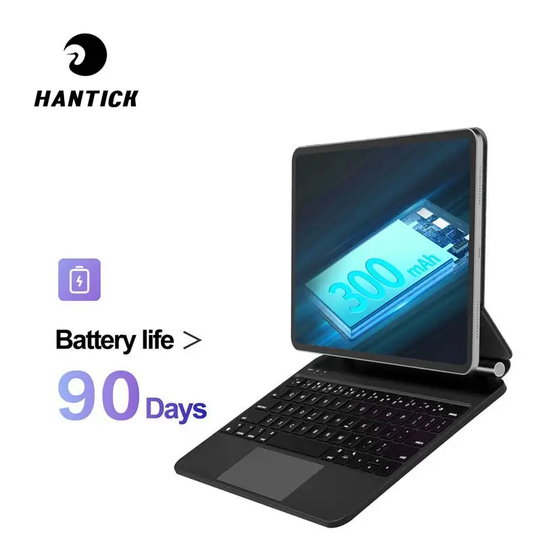 Özelleştirmek renkler sıcak satış 2in1 Tablet Ultra ince manyetik klavye Tablet kapak kablosuz sihirli klavye kılıf