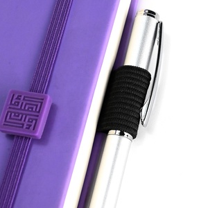 Custom Logo A5 Hardcover <strong>Notebook</strong> <strong>With</strong> Pen Holder Planner 2024