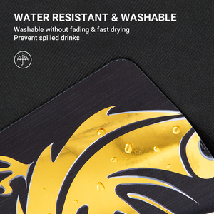 Quick Drying Non-Slip Rubber Base <strong>Mouse</strong> Pad with Stability Features Waterproof Washable Fade Resistant for <strong>Keyboard</strong> <strong>Use</strong> - Product Image 5