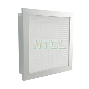 Cassette loại lọc H14 bể chứa chất lỏng sâu pleat Gel con dấu HEPA Bộ lọc không khí khung nhôm tách - Product Image 4