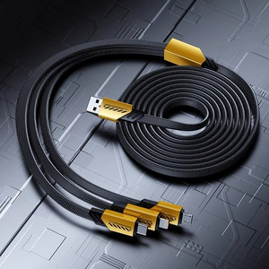 工場直販スリーインワン超高速充電6Aデータケーブルタイプc Android Apple Type Cに適しています - Product Image 4