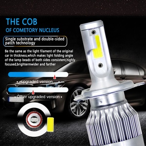 ไฟ LED ติดรถยนต์ C6-H4/9003 9004/HB1 9007/HB5 H13/9008 H1 H3 H7/H8/H9/H11 H16/9005/H10 HB3/9012 9006/HB4ไฟรถยนต์ LED 36W-2400LM - Product Image 3