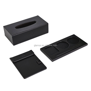 Tự dính nhà hàng khách sạn check-in chữ ký Pad nam châm A4 giấy PU da thư mục menu hút clipboard với chủ bút - Product Image 5