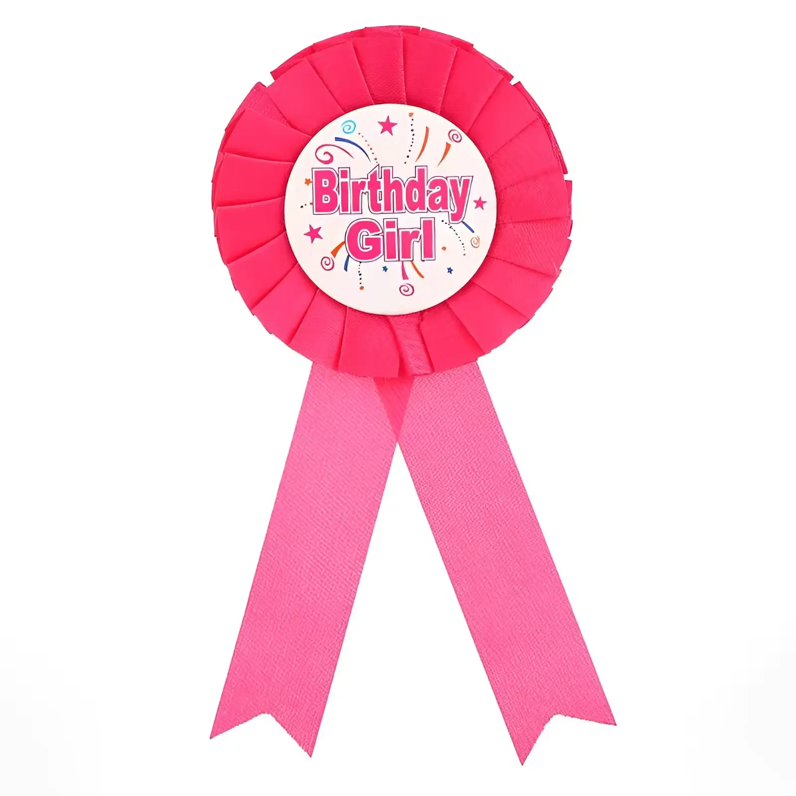 Personalizar tela satinada cumpleaños niña hojalata insignia Pin fiesta suministros niñas mujeres roseta botón alfileres fiesta accesorio broche