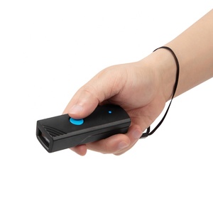 Mini Pocket Blue Tooth <strong>QR</strong> Bar <strong>Code</strong> <strong>Reader</strong> 1D 2D Portable Wireless Barcode <strong>Scanner</strong> for Warehouse - Product Image 1