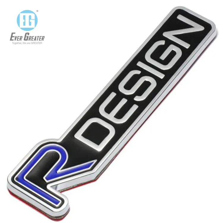 Emblema de carro personalizado, emblema 3d de carro, letras de metal para emblema de carro