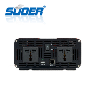 Suoer工厂3000W 24v DC 220v AC纯正弦波逆变器单输出逆变器，带发光二极管显示 - Product Image 6