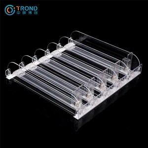 Chất Lượng Cao Nhựa Chai Trong Suốt Kệ Pusher Có Thể Điều Chỉnh Mùa Xuân Hệ Thống Cho Bán Lẻ Kệ Thuốc Lá Thuốc Lá Lưu Trữ - Product Image 5