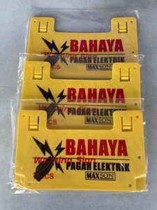 ZICHEN OEM özelleştirme uyarı çiftlik/ev tehlike plastik güvenlik PP UV uyarı işaretleri elektrikli çit - Product Image 6