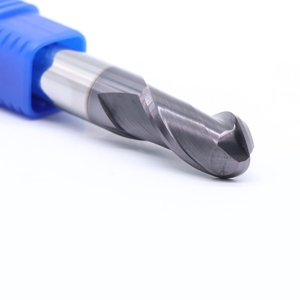 UNT Solid Tungsten Carbide CNC Milling <strong>Cutters</strong> HRC45 2 Flutes Ball Nose End Mill <strong>Cutters</strong> For Steel - Product Image 5
