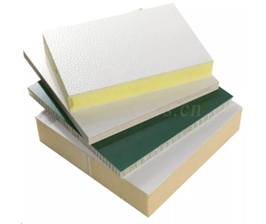 <strong>FRP</strong> factory embossed and glossy light weight EPS XPS PU <strong>honeycomb</strong> plywood <strong>core</strong> material sandwich <strong>panel</strong> for trailer truck body