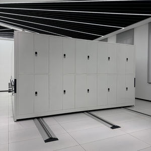 मैनुअल स्टील मोबाइल भंडारण कैबिनेट कॉम्पैक्ट फाइलिंग रैक और दस्तावेज़ कक्ष के लिए - Product Image 4