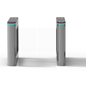 Riconoscimento facciale lettore di schede di controllo accessi sistemi di tornelli tornelli automatici a barriera oscillante per l'ingresso dell'edificio - Product Image 4
