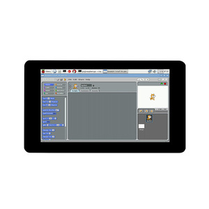 Raspberry Pi 7 Zoll kapazitives LCD-Touchscreen-IPS-Display für Raspberry Pi 1024x600 DSI-Schnitts telle für RSP Pi4/3B CM mit Gehäuse