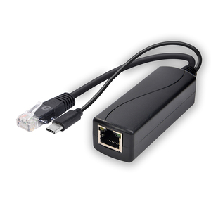 SDAPO PS0504G PoE Splitter ModeA o ModeB ISO 1.5KV Tamaño Power Over Ethernet Splitter Adapter Gigabit PoE Splitter - Product Image 1
