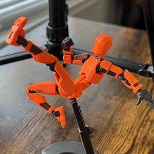 Çok eklemli hareketli Robot 2.0 3d baskılı manken oyuncak Anime figürü PVC modeli bebek koleksiyon oyuncaklar çocuklar noel Christmas hediye - Product Image 5
