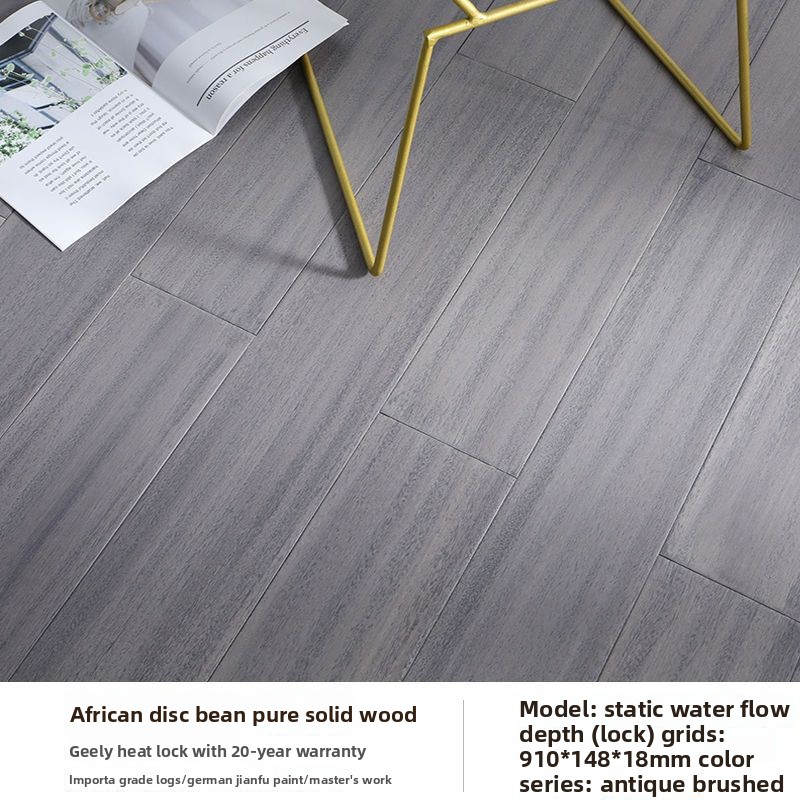 Frijoles redondos africanos hechos de madera maciza pura.