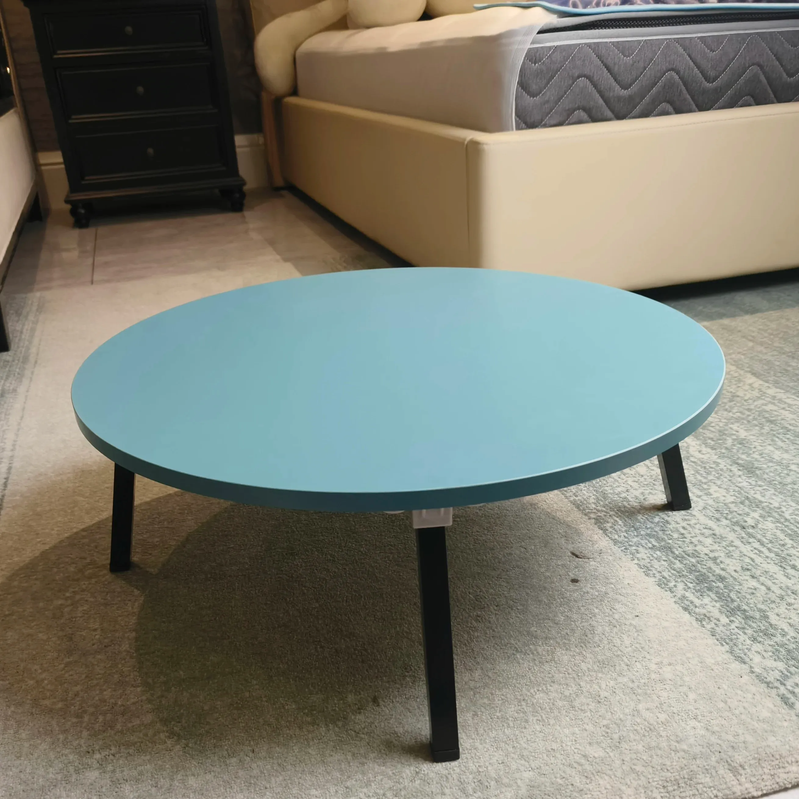 Neuer Typ Klapptisch Boden Höhe einstellbarer Laptop-Tisch Bett Schreibtisch