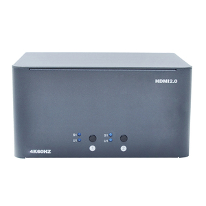 <strong>KVM</strong> <strong>Switch</strong> for 4 Monitors and 4 Computers for HDMI 4k 60Hz USB 3.0 &amp; 3.5mm Audio Supports Windows/Mac/Linux in Stock - Product Image 3