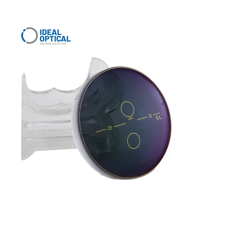 Gafas de corte azul UV420 HMC Semiacabadas 1,56 Anti Blue Lens Photogrey Lente óptica progresiva