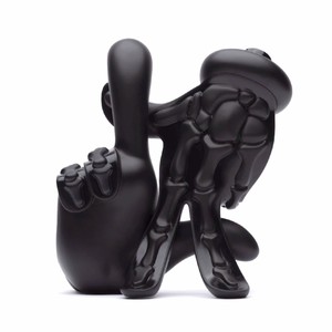 Özel PVC vinil 4D İki parmak el anatomisi modeli karikatür oyuncak baz reçine aksiyon figürleri dekorasyon için kutu ile Set - Product Image 1
