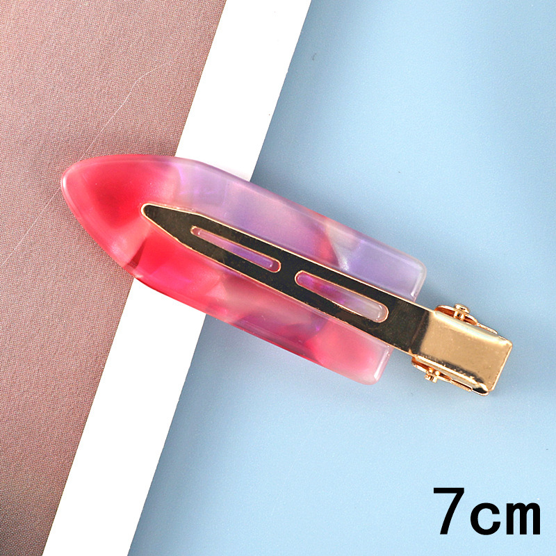12 acetic acid 7cm seamless hair clip