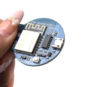 Modulo Display a colori rotondo da 1.28 pollici ESP8266 IPS HD scheda di sviluppo LCD scheda di espansione LCD