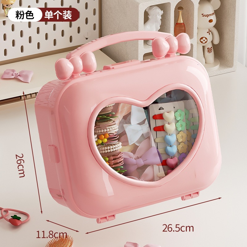 Heart-shaped storage box