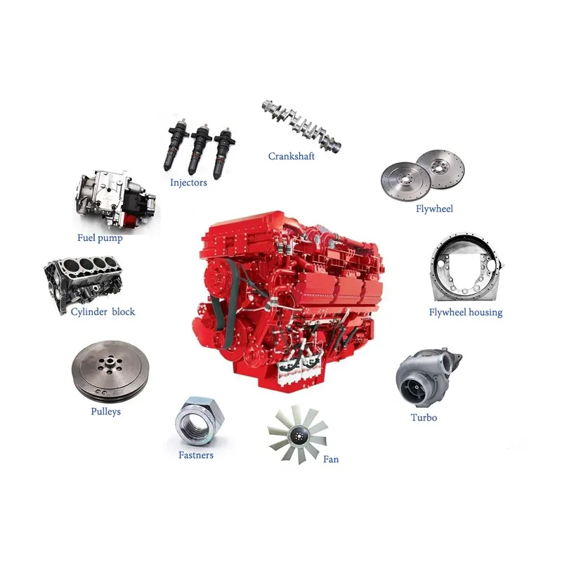 QSK60-piezas de motor diésel, culata de cilindro 3641571, 5372485, para cummins