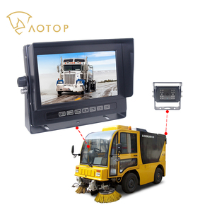 7 Inch TFT LCD Digital <strong>Monitor</strong> 3-Way HD Video Signal <strong>Input</strong> Waterproof Rear View Car <strong>Monitor</strong> for Harvester - Product Image 3