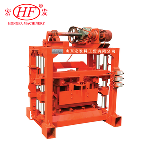 Máquina de fabricación de ladrillos huecos de QTJ4-40B2, molde manual de bloques huecos de hormigón, máquina semiautomática para hacer ladrillos - Product Image 2
