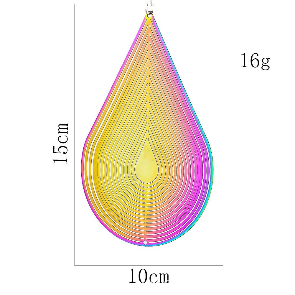 Water Drop(Large)/Plated wind chimes