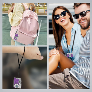 Adventureclip mini-Wearable 4k Keychain máy ảnh với Windproof Mic & Du Lịch sạc trường hợp - Product Image 3