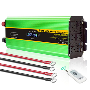Venta al por mayor barato pantalla LCD 4000W DC 12V a AC 220V fuera de la red Micro inversor de corriente - Product Image 1