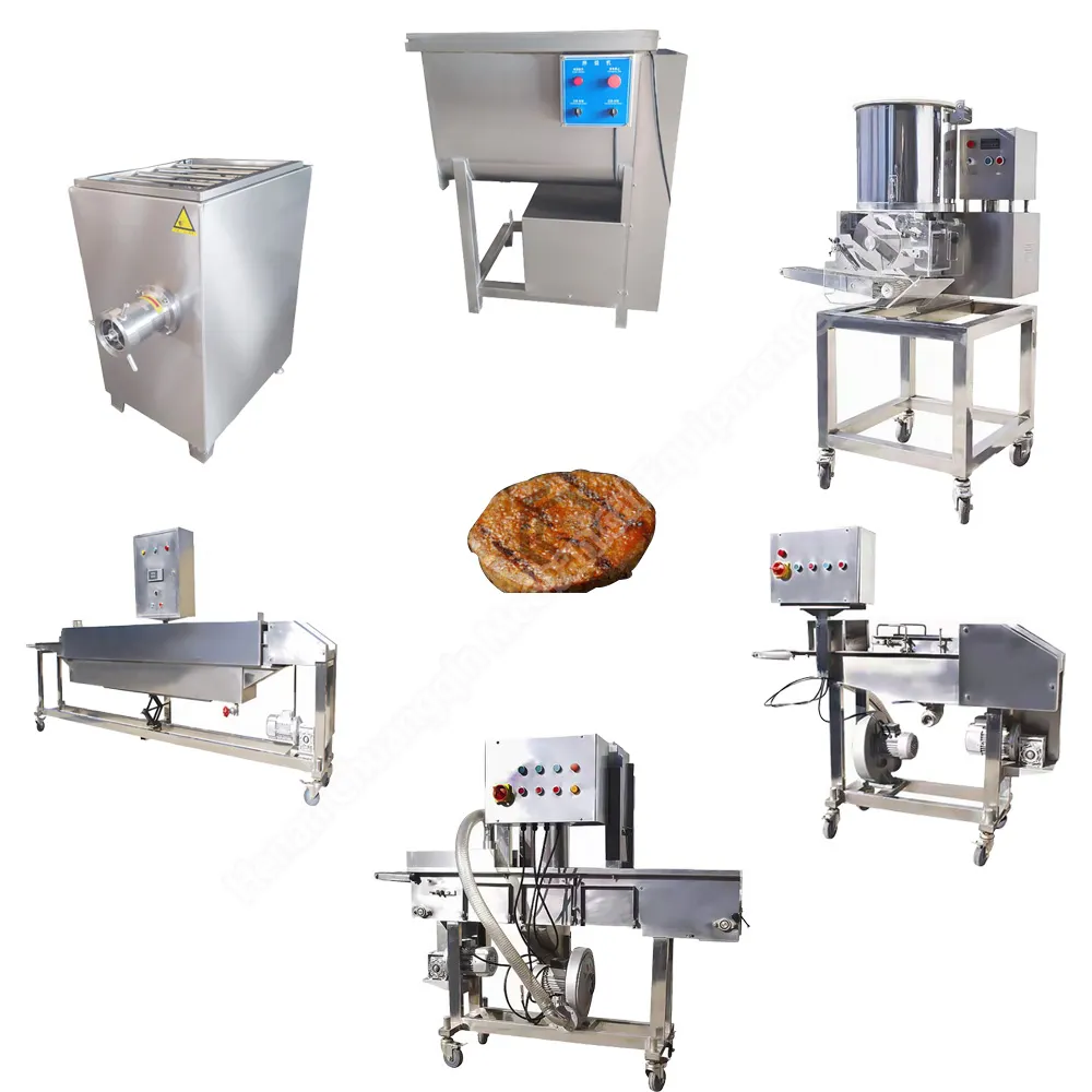 Machine de formation de galette de poulet pour la fabrication de crevettes