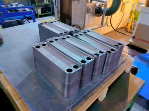 Stainless Steel <strong>Plate</strong> <strong>Heat</strong> <strong>Exchanger</strong> New Condition for Heater Parts Application