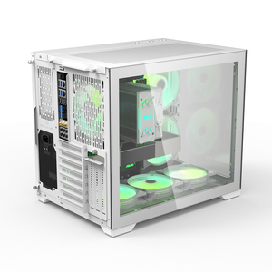 Darkflash C305 Black Glass Computer <strong>case</strong> <strong>Pc</strong> <strong>case</strong> Gaming with RGB Fans Computer Cabinet - Product Image 5