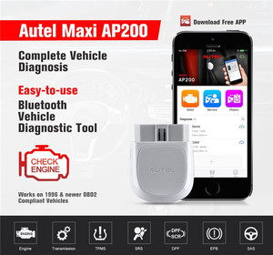 MAXIAP Autel AP200 Bluetooth OBD2 Scanner <strong>Auto</strong> <strong>Code</strong> <strong>Reader</strong> Full System Diagnostic Tool <strong>Software</strong> Update Online on Promotion - Product Image 4