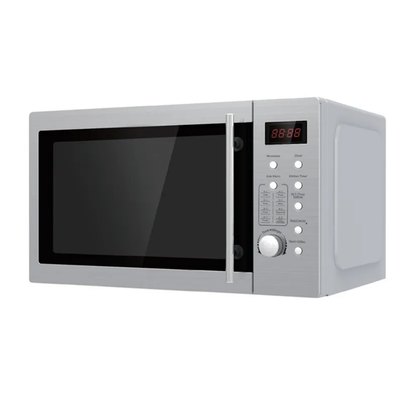 Mini forno a microonde digitale domestico da banco portatile bianco 21L