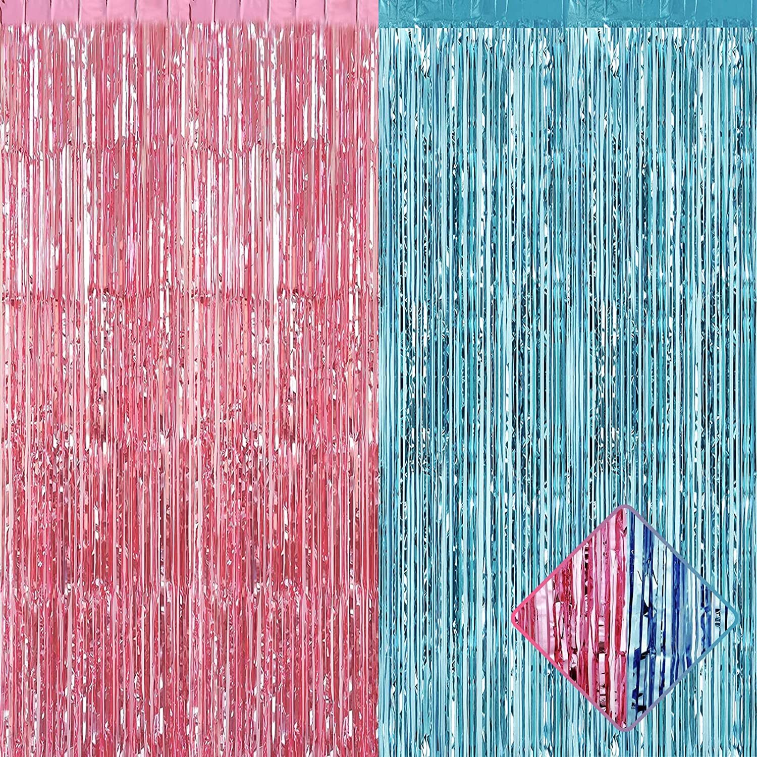 Pink+sky blue