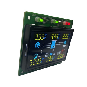 Controlador solar VA Módulo de pantalla LCD Vista completa Código roto Pantalla LCD