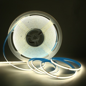 Commercial Cob <strong>LED</strong> Light Strip 5M 24 Volt Bendable PVC for Furniture Ceiling Decor App Control 24V <strong>12V</strong> Input 10M Length - Product Image 6