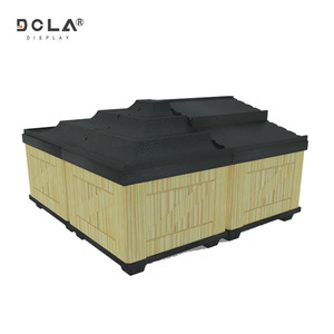 Heavy Duty Double-Sided Supermarket Rack Fruit Store Shelves for Farmers <strong>Market</strong> Display Durable Metallic Material - Product Image 6