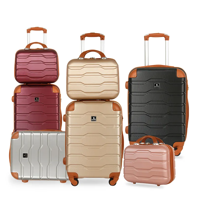 Bojun nuova valigia Trolley bagaglio da viaggio guscio rigido Abs bagaglio Abs Hard side Trolley altri set bagagli