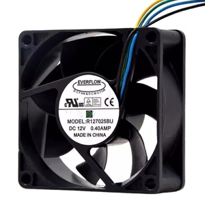 7025 R127025BU 12V 0.40A CPU placa principal 4 cables PWM ventilador de flujo axial control de temperatura regulación de velocidad ventilador de refrigeración - Product Image 4