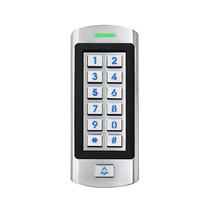 Металлическая клавиатура IP66, водонепроницаемая система управления входом и дверью, клавиатура EM ID, считыватель карт, Автономная дверь, управление доступом RFID